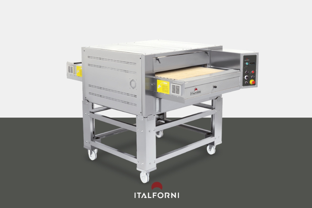 Forni per pizzeria requisiti: Tunnel Stone gas di Italforni