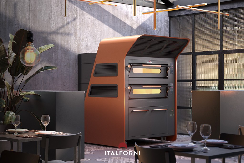 Forno elettrico professionale per la cottura della pizza: Visor di Italforni