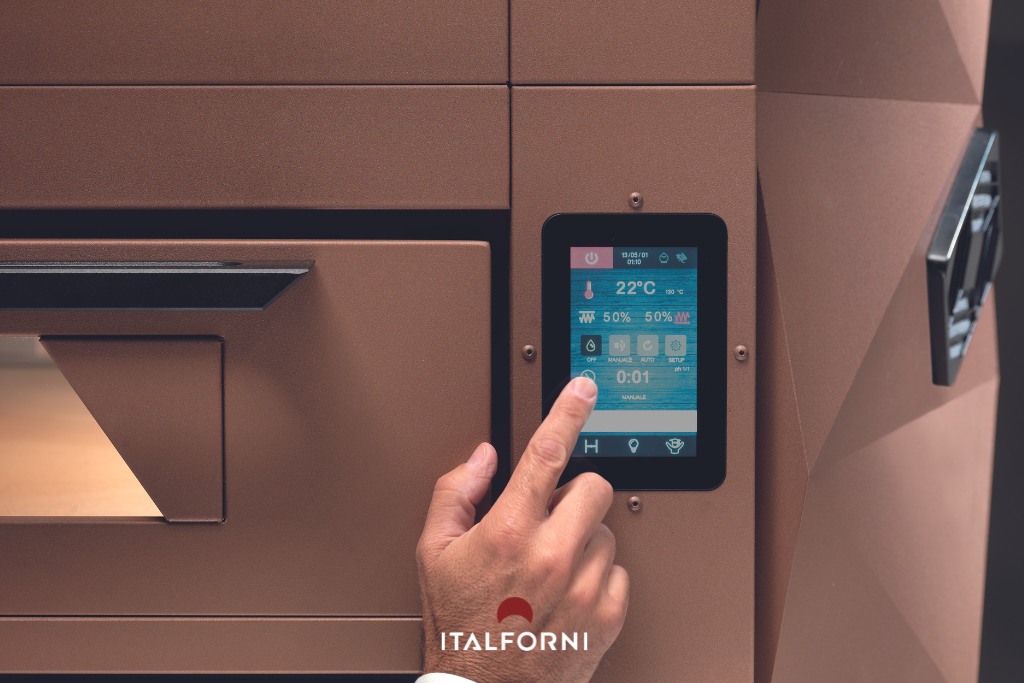 La programmabilità è uno dei requisiti fondamentali di un buon forno per pizzeria: Diamond di Italforni