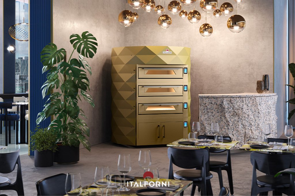 Guida alla scelta del forno elettrico professionale per la tua attività: forno di design Diamond di Italforni