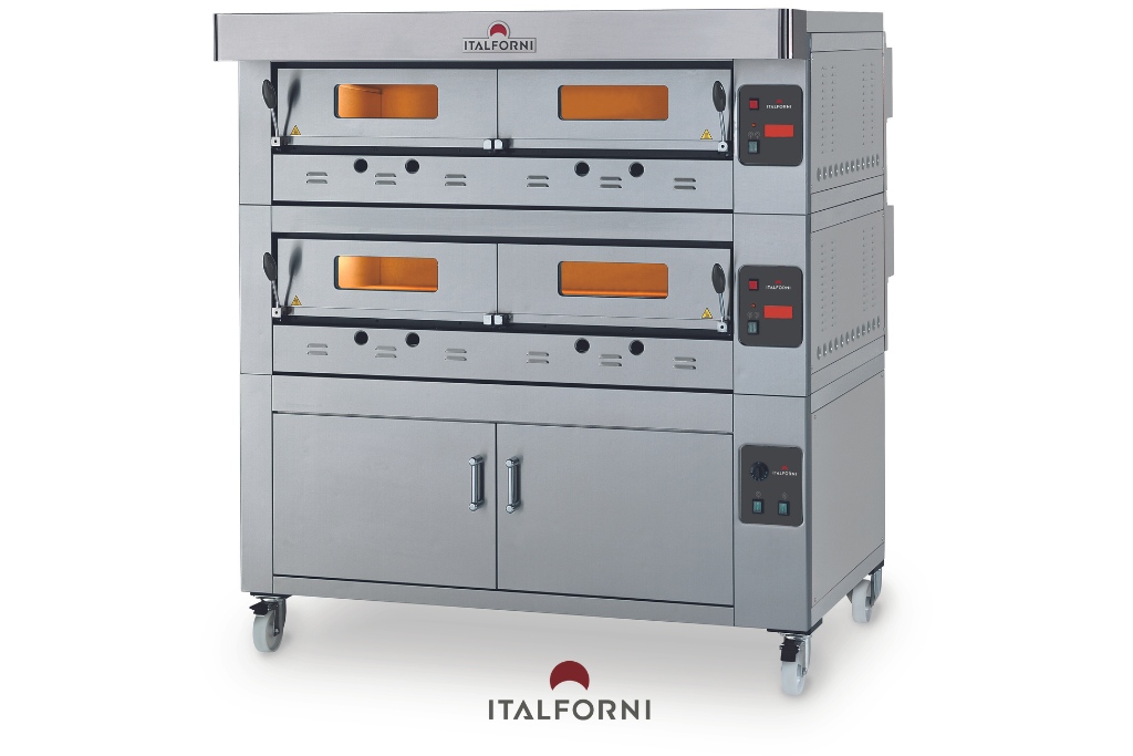 Forno a gas per pizza. Raggiungere alte performance: Ecogas di Italforni