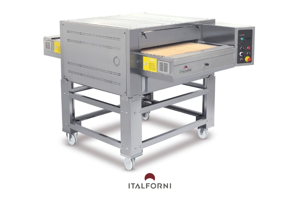 Come raggiungere alte performance con un forno a gas per pizza. Tunnel Stone gas di Italforni