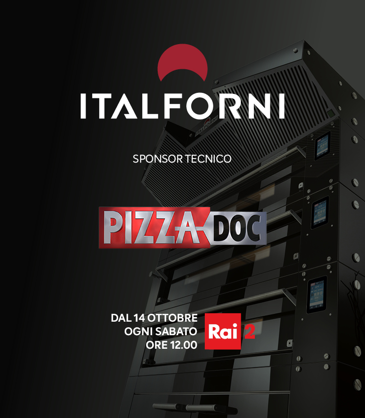 ITALFORNI è sponsor tecnico di PIZZA DOC su RAIDUE