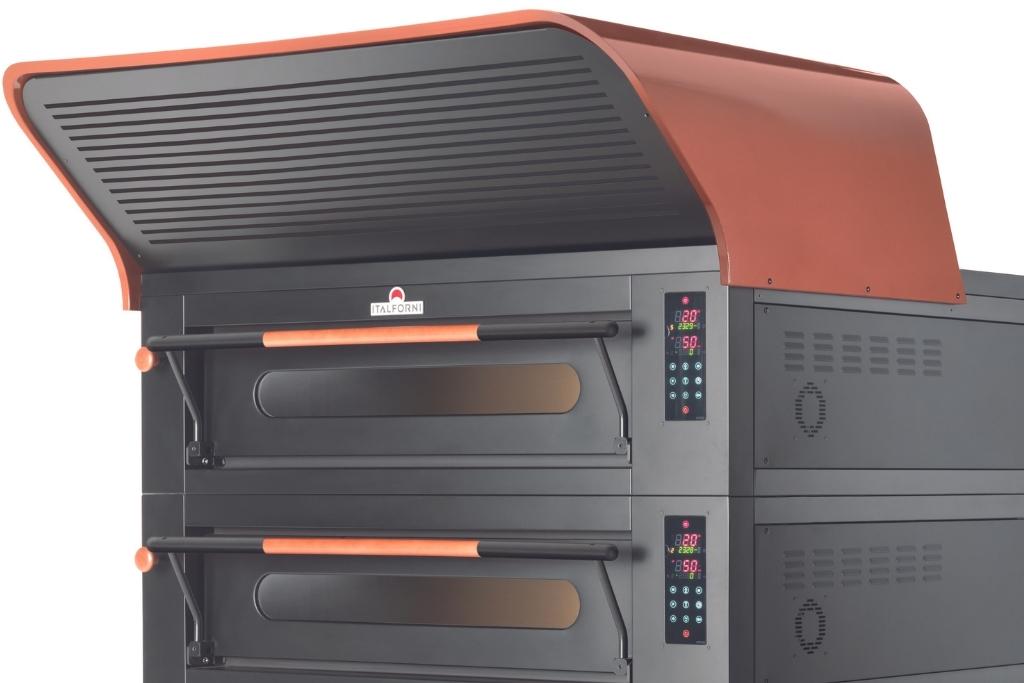 Commercial electric oven: visor of Italforni