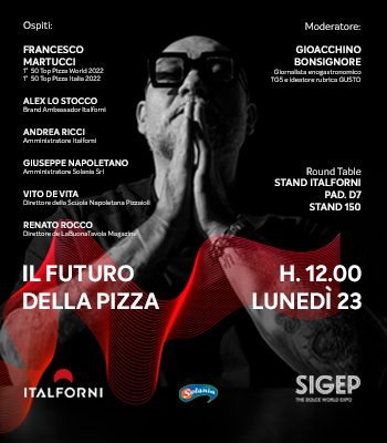 A round table on the future of the pizza – Sigep 2023