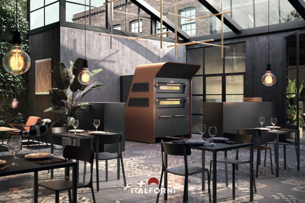 Electric pizza oven: Visor by Italforni